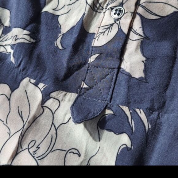 Free People Blue  Floral SHAKE IT  Dress Size S With Pockets - Picture 15 of 16